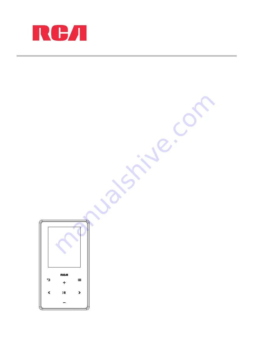 RCA M62 series User Manual Download Page 1