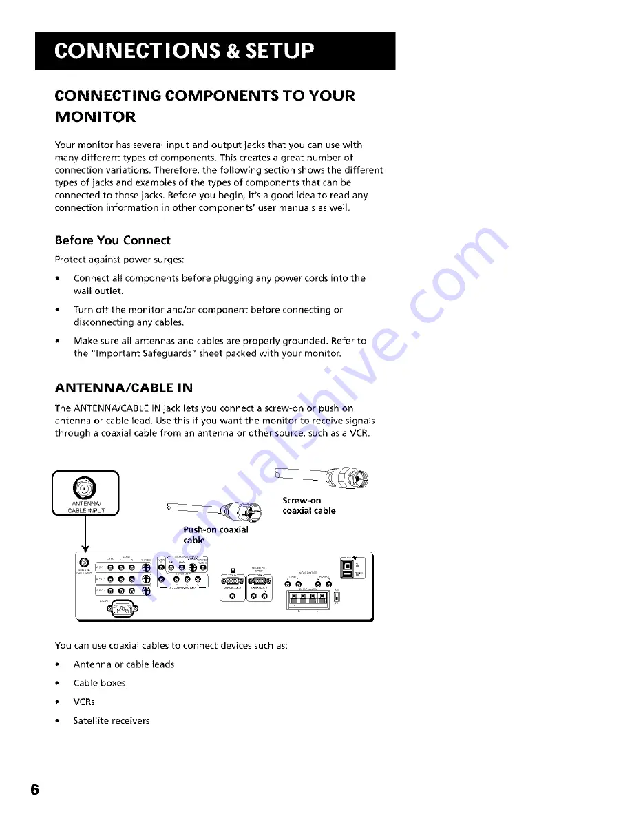 RCA MMC101 Скачать руководство пользователя страница 8