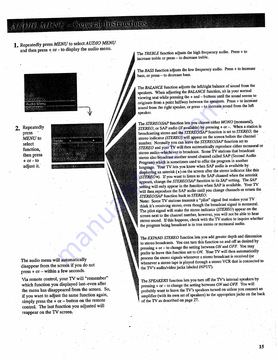 RCA P46720 Скачать руководство пользователя страница 17