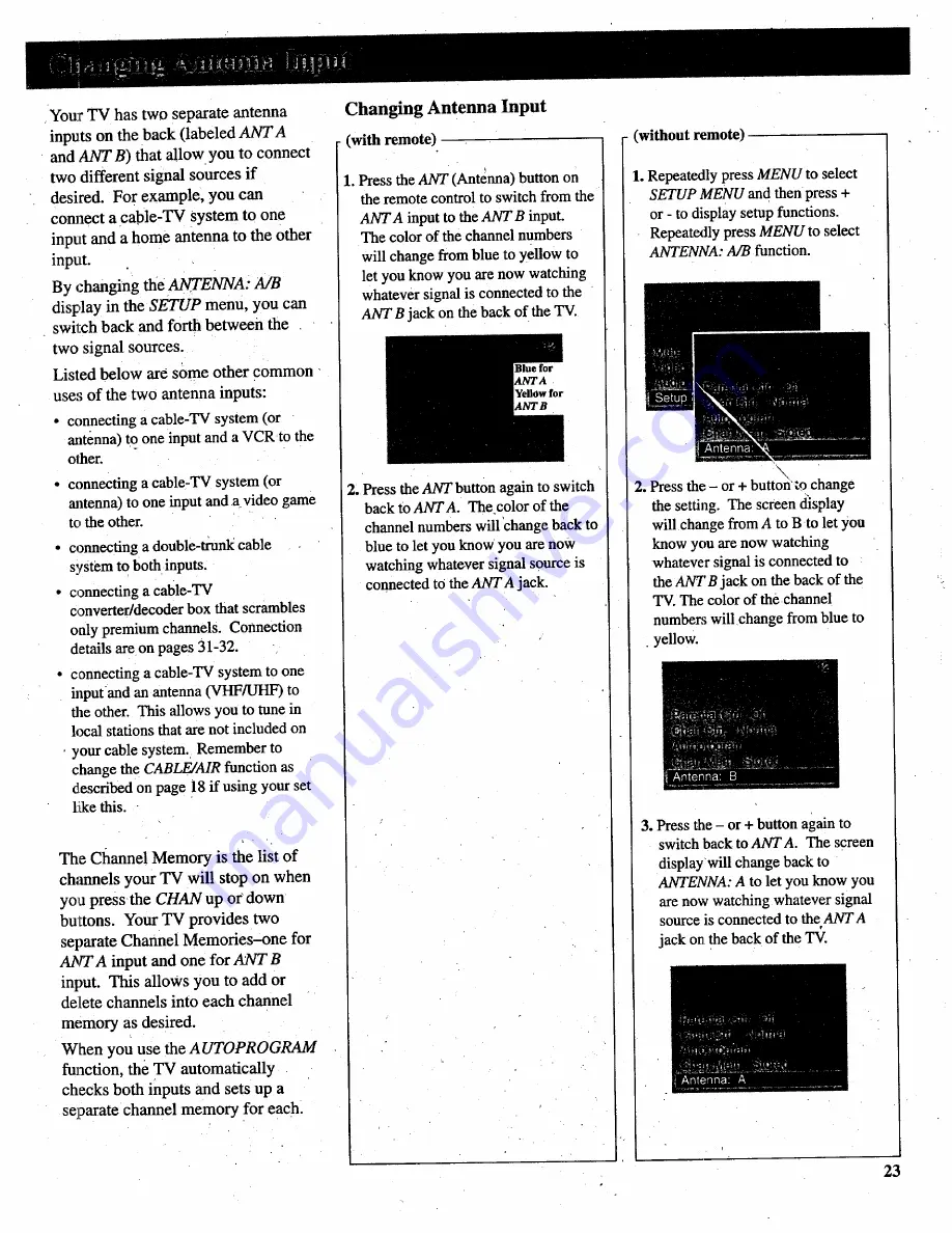 RCA P46720 User Manual Download Page 25