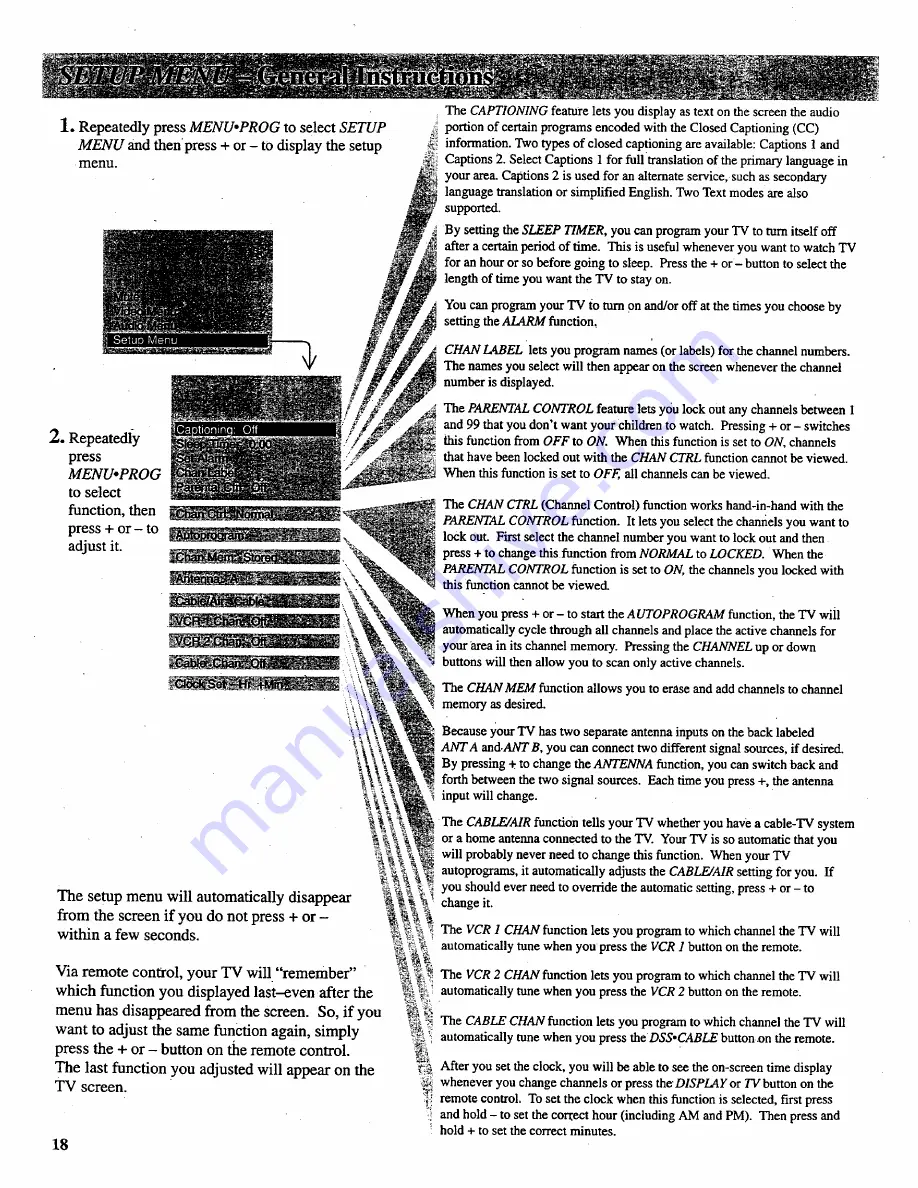 RCA P46728 Скачать руководство пользователя страница 20