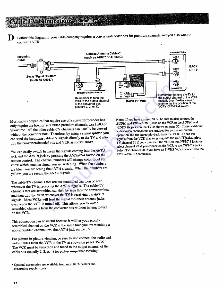 RCA P46728 Скачать руководство пользователя страница 34