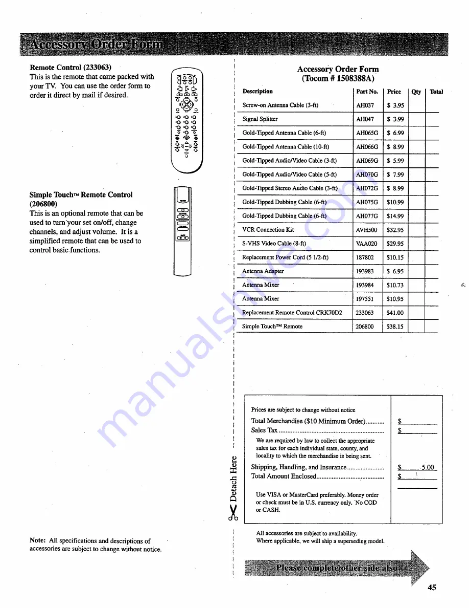 RCA P46728 Скачать руководство пользователя страница 47