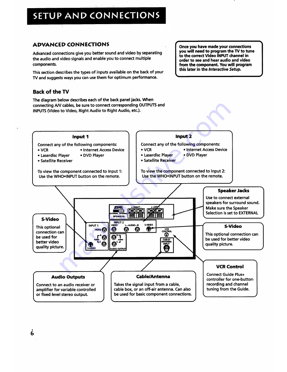 RCA P46920 Скачать руководство пользователя страница 8