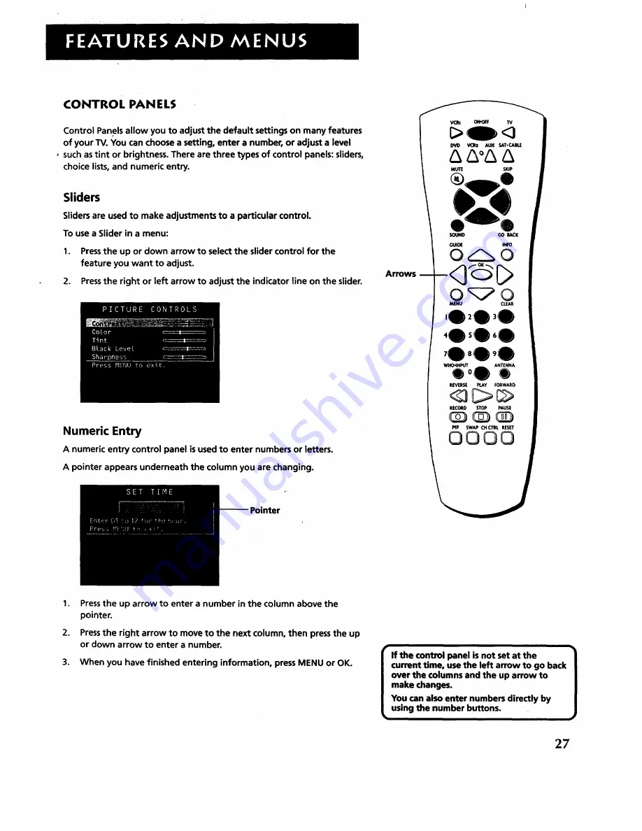 RCA P46920 Скачать руководство пользователя страница 29