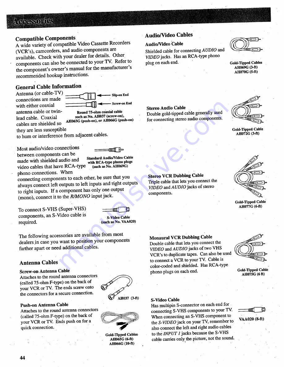 RCA P52753 Скачать руководство пользователя страница 46