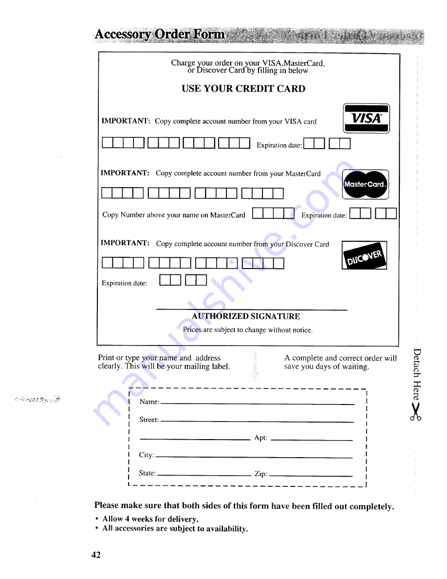 RCA Pro852 User Manual Download Page 44