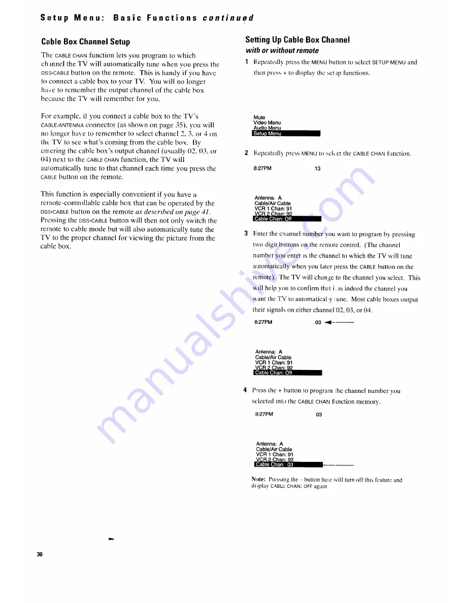 RCA ProScan PS35153 Owner'S Manual Download Page 33