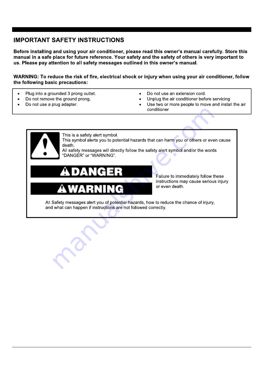 RCA RACE6011-6COM Operating Instructions Manual Download Page 3