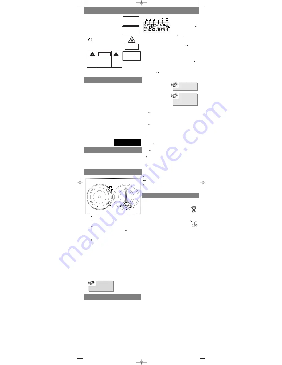 RCA RCA RP2700 User Manual Download Page 1