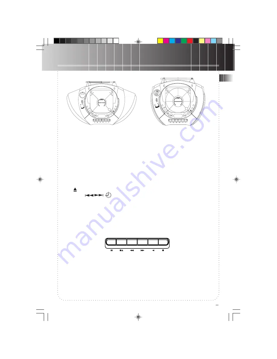 RCA RCD101 Manual Download Page 4