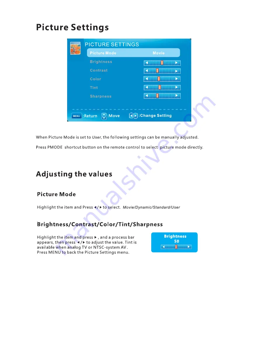 RCA RLED2242A-WHITE Instruction Manual Download Page 17