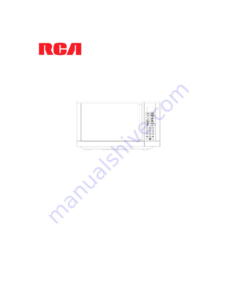 RCA RMW968 Installation Instructions Manual Download Page 1