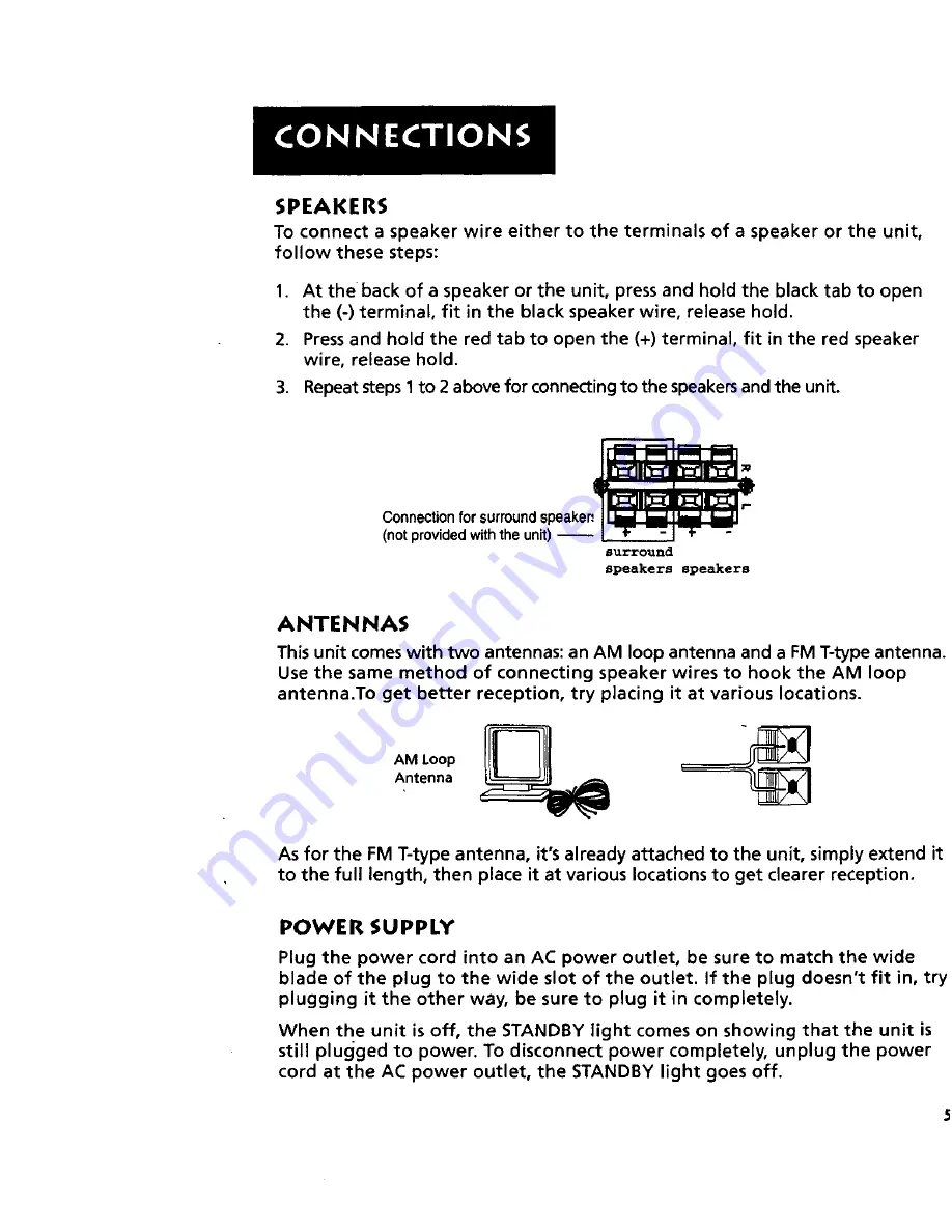 RCA RS-1249 User Manual Download Page 5