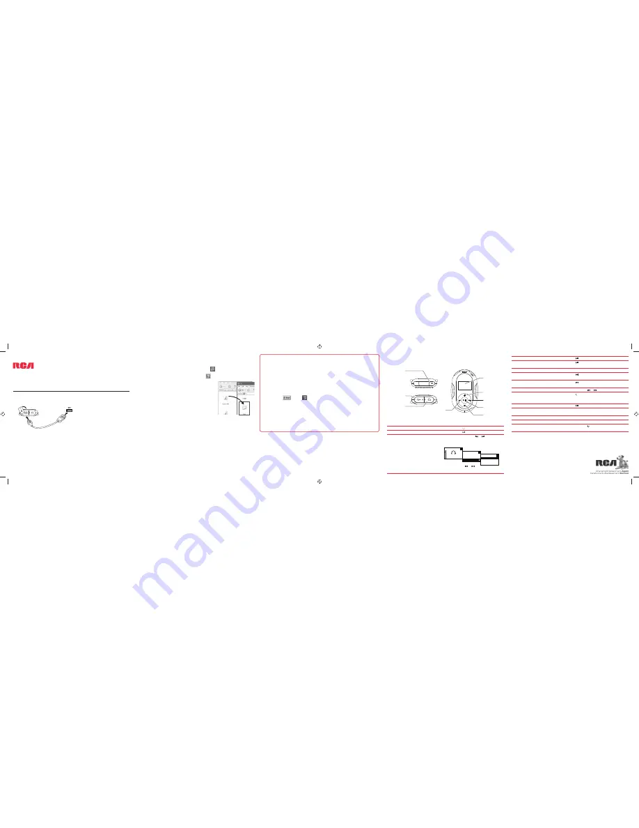 RCA S21 SERIES Quick Start Manual Download Page 1