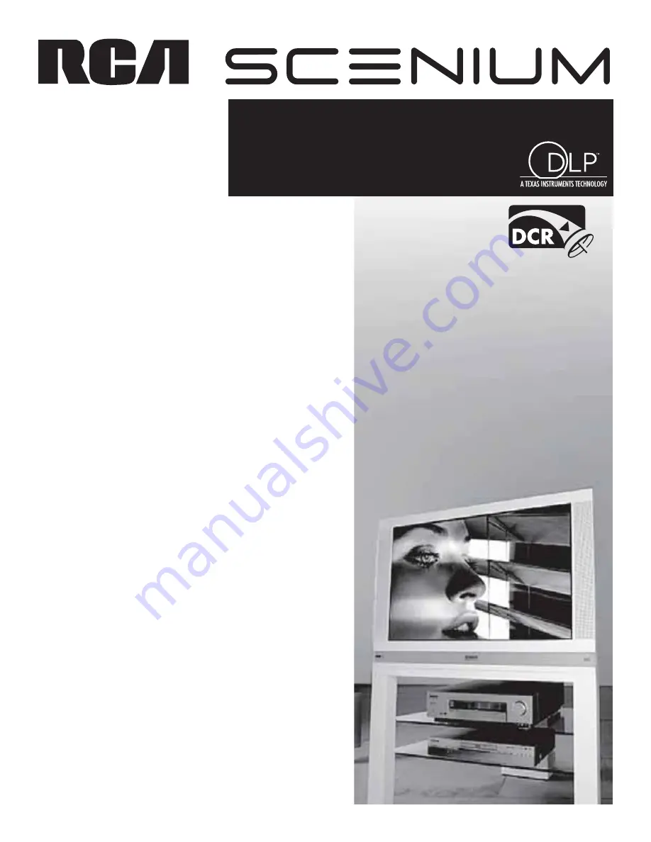 RCA Scenium HD44LPW164 User Manual Download Page 1