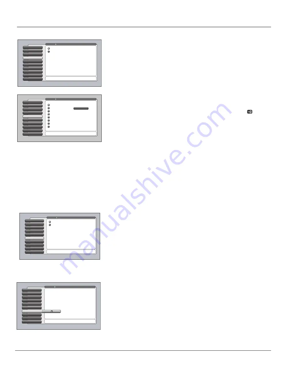 RCA Scenium HD56W151 User Manual Download Page 70