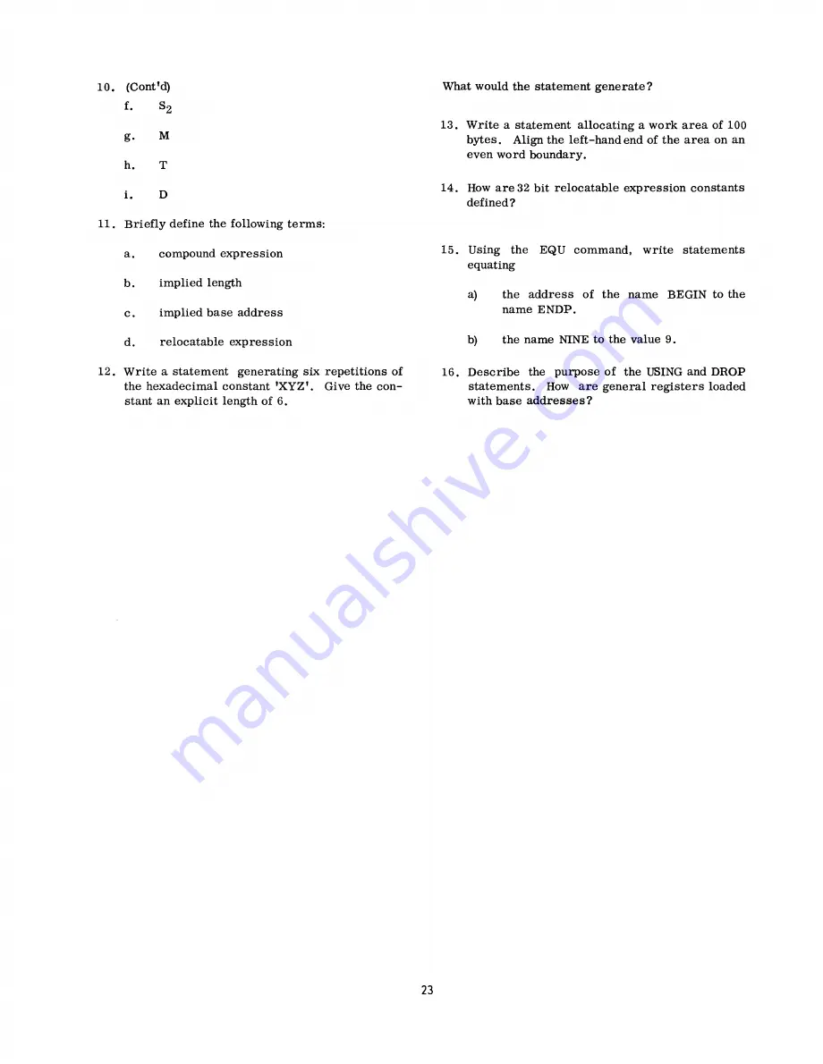 RCA Spectra 70 Training Manual Download Page 29