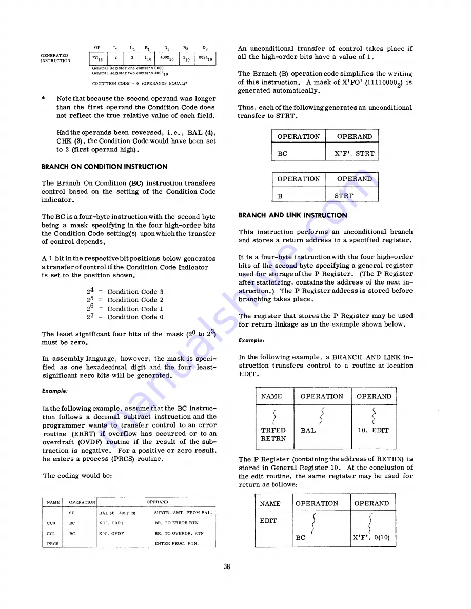 RCA Spectra 70 Training Manual Download Page 44