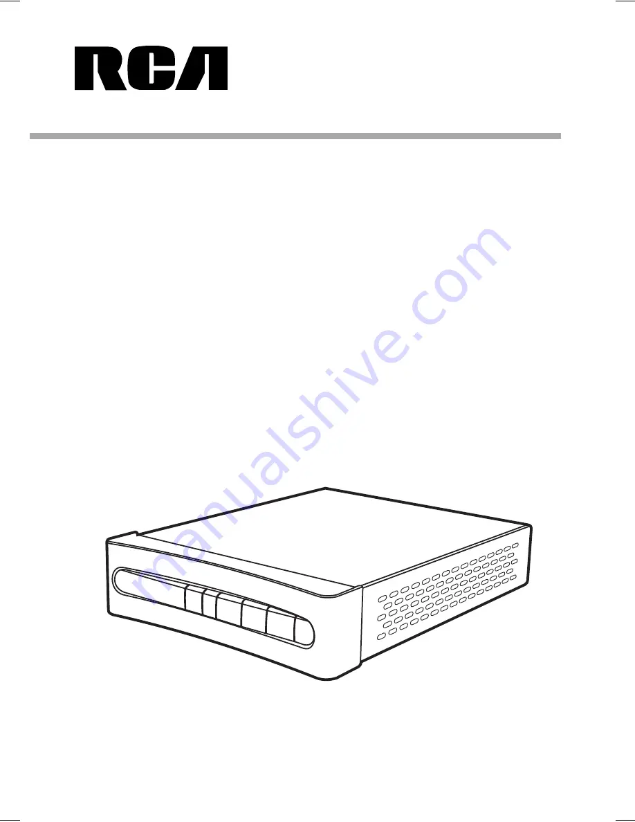 RCA STB7766G1 User Manual Download Page 1