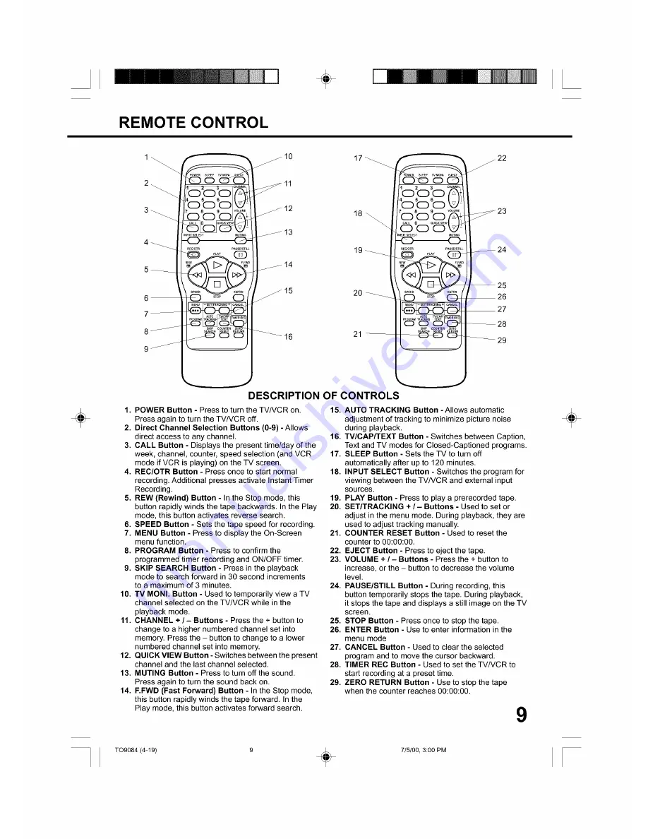 RCA T09084 Скачать руководство пользователя страница 11