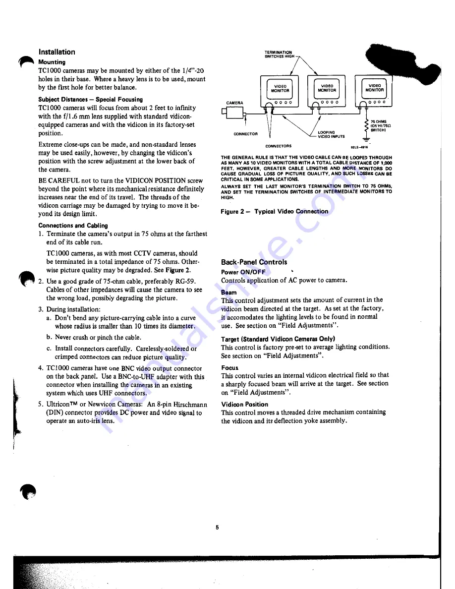 RCA TC1000 Instructions Manual Download Page 5