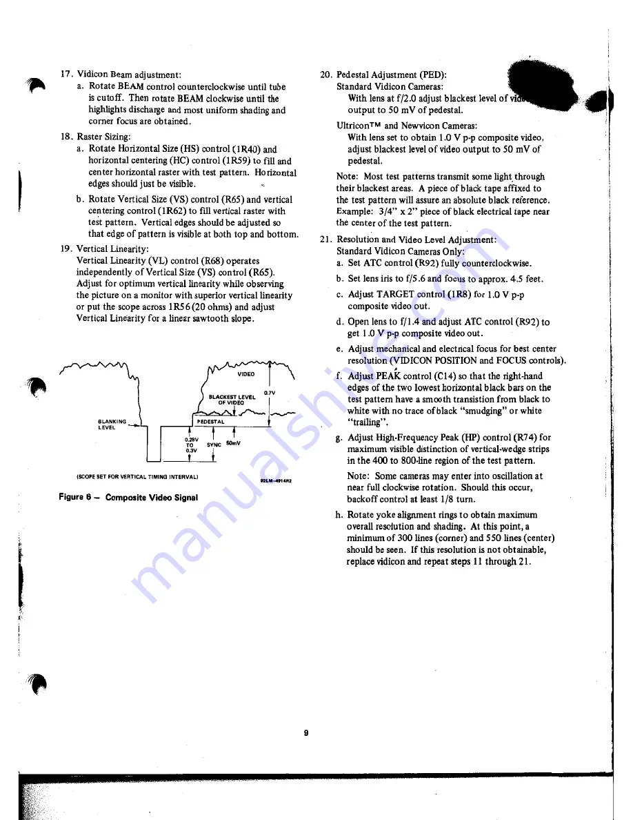 RCA TC1000 Instructions Manual Download Page 9