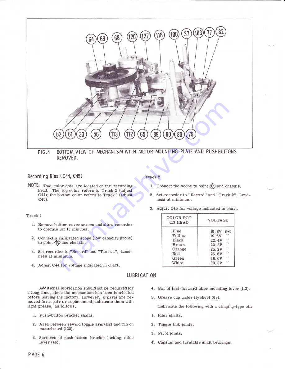 RCA VICTOR RS-176 Manual Download Page 6