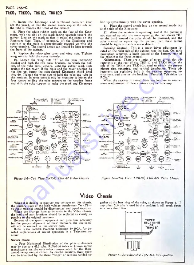 RCA Victor TRK-12 Manual Download Page 6