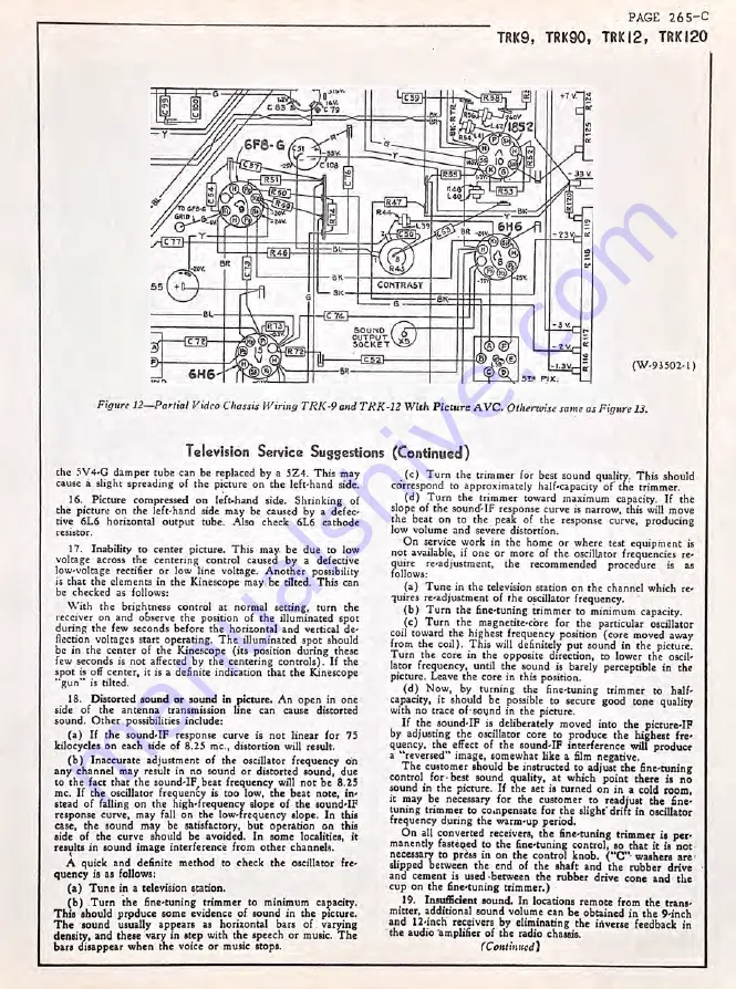 RCA Victor TRK-12 Manual Download Page 13