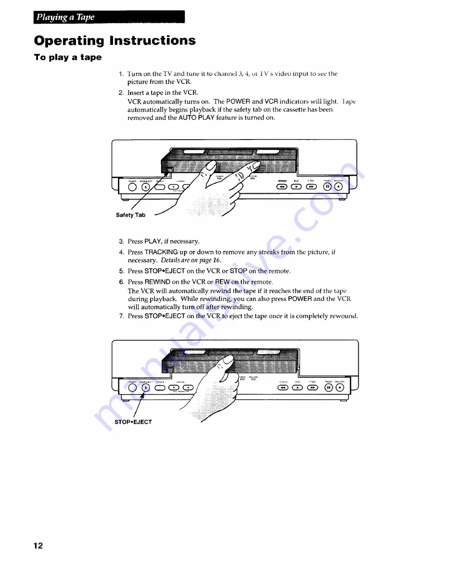 RCA VR327 Скачать руководство пользователя страница 14