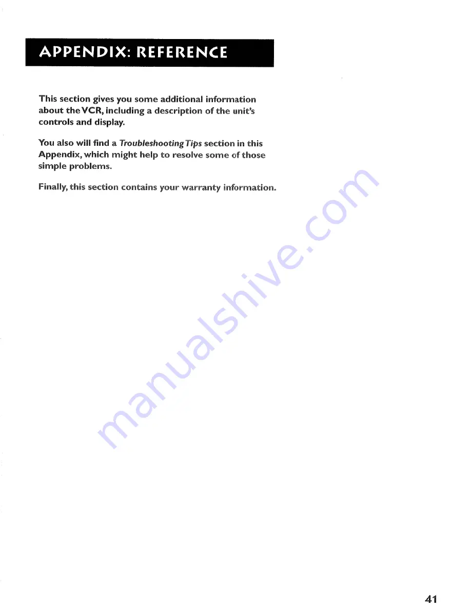 RCA VR525 User Manual Download Page 43