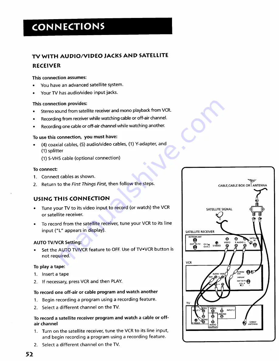 RCA VR529 Скачать руководство пользователя страница 54