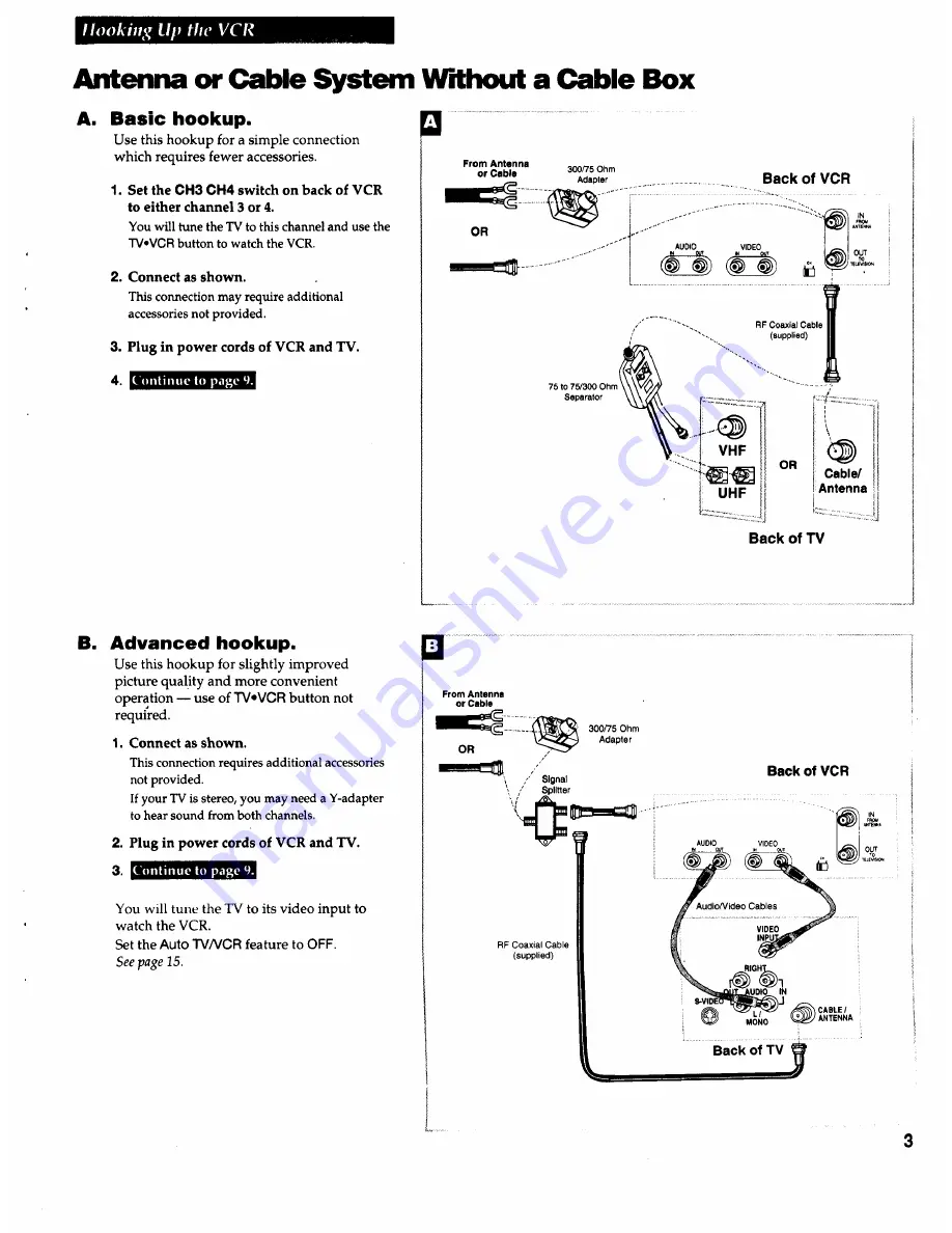 RCA VR542 Скачать руководство пользователя страница 5