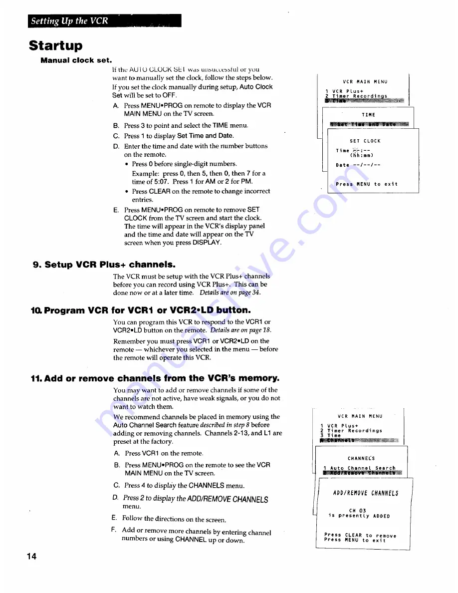 RCA VR542 Скачать руководство пользователя страница 16