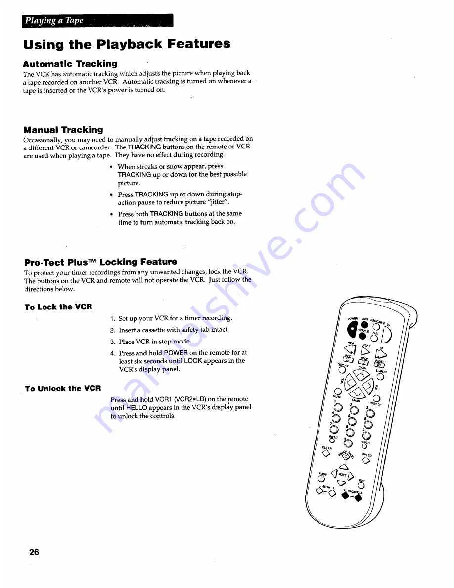 RCA VR542 User Manual Download Page 28