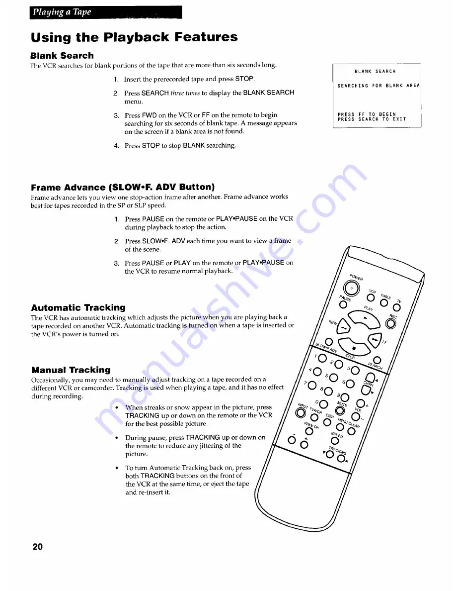 RCA VR562 User Manual Download Page 22