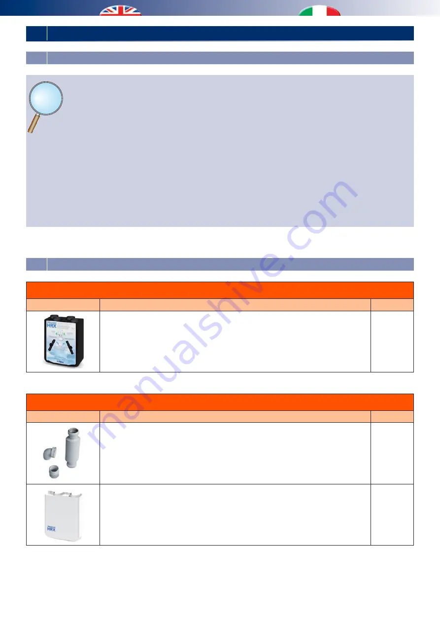 RDZ SILAVENT HRX-PC Technical Installation Manual Download Page 7