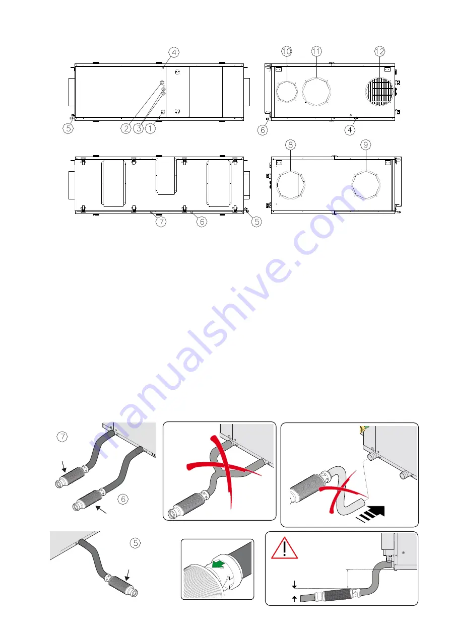 RDZ UC 500-MHE Technical Installation Manual Download Page 10