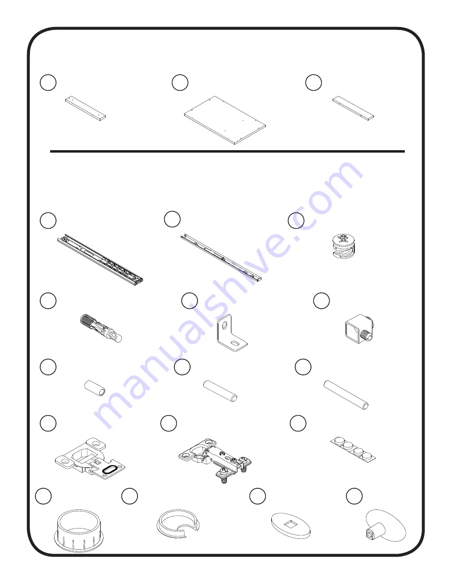 realspace Dawson Credenza Assembly Instructions And Warranty Information Download Page 3