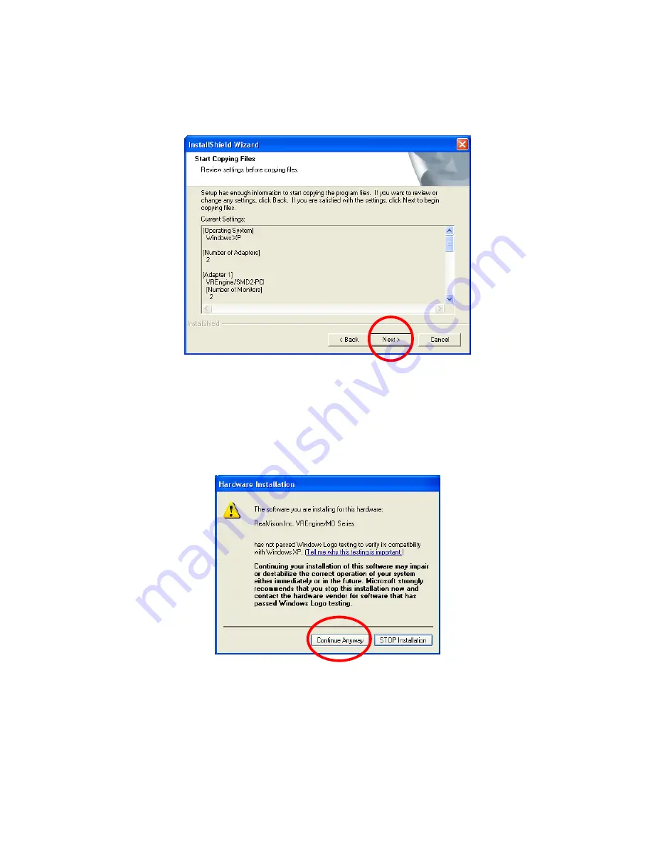 RealVision VREngine/SMD2-PCI User Manual Download Page 18