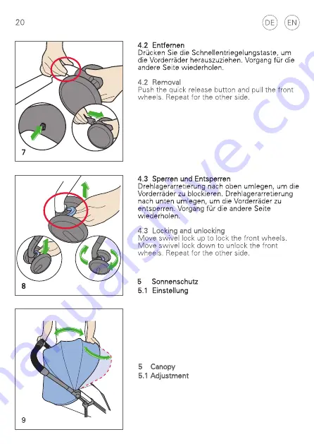 RECARO 00088004040050 Instructions For Installation And Use Manual Download Page 22