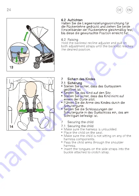 RECARO 00088004040050 Instructions For Installation And Use Manual Download Page 26