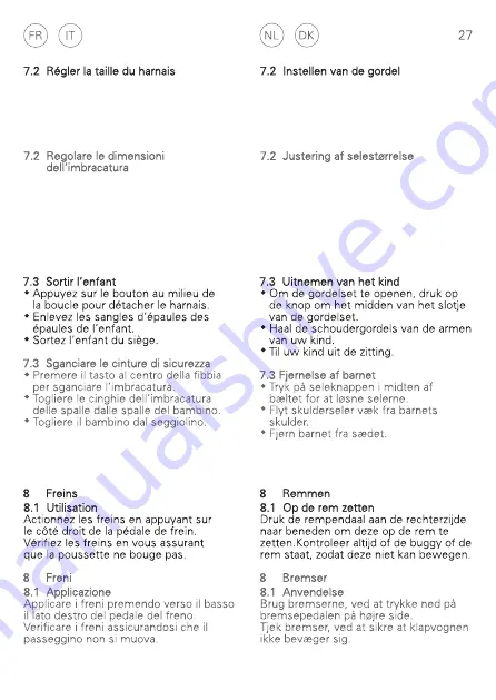 RECARO 00088004040050 Instructions For Installation And Use Manual Download Page 29