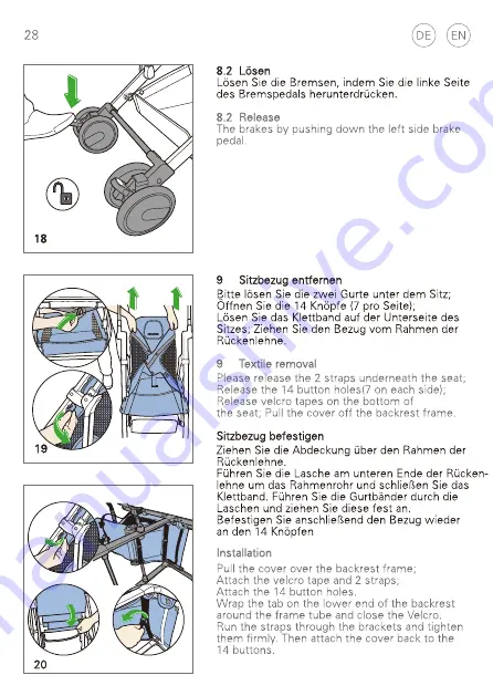 RECARO 00088004040050 Instructions For Installation And Use Manual Download Page 30