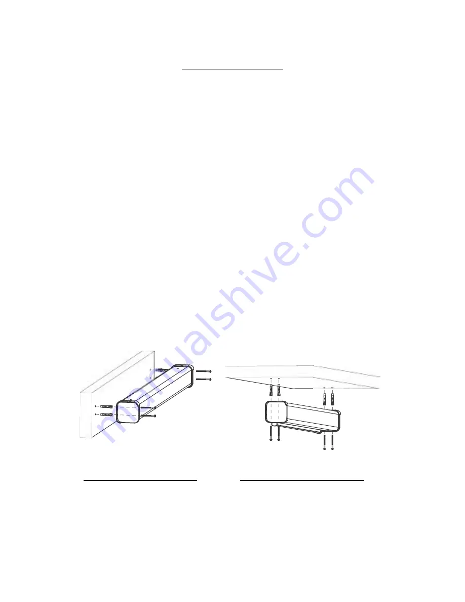 Recordex Motorized Electric Projection Screen User Manual Download Page 4