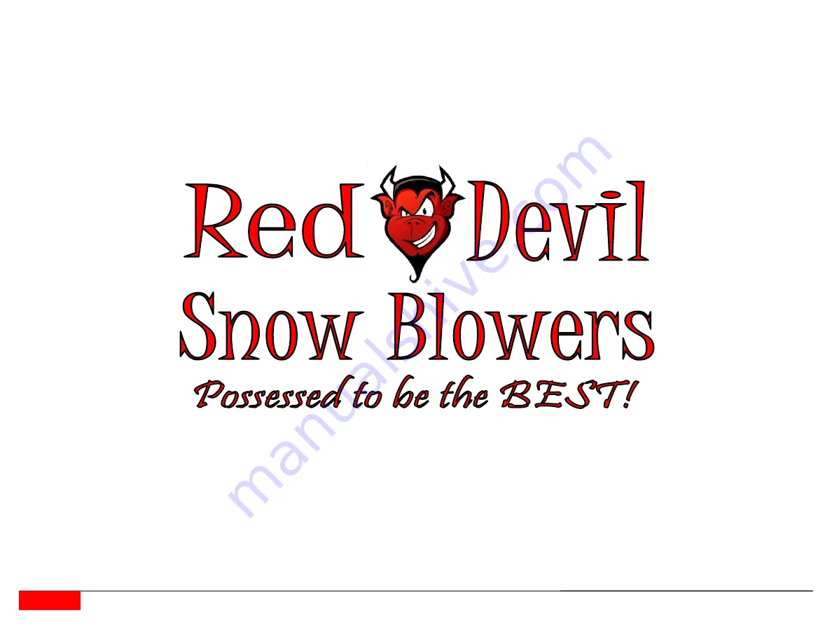 RED DEVIL RED2S304 Owner'S Manual Download Page 1