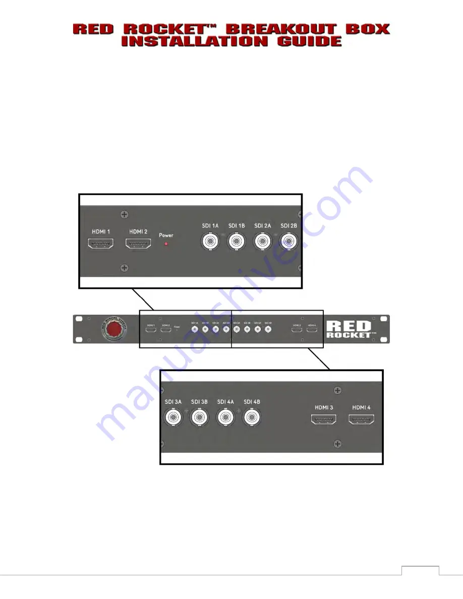 Red Digital Cinema RED ROCKET Installation Manual Download Page 7