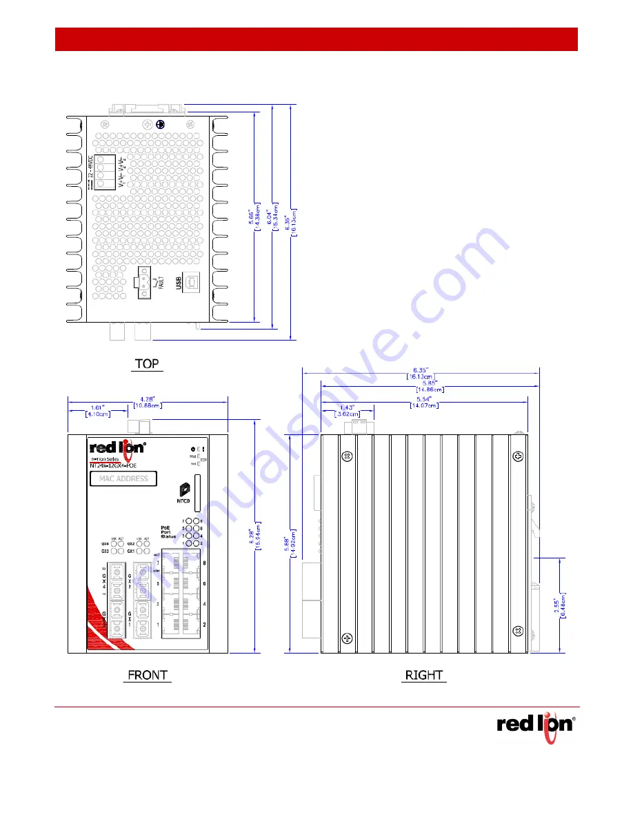 red lion N-Tron NT24k-16M Series Скачать руководство пользователя страница 74