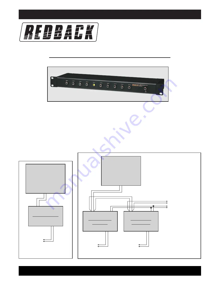 Redback A 2080 Operating Instructions Download Page 1